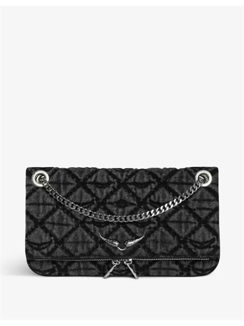 ROCK II DENIM MONOGRAM ZADIG&VOLTAIRE | LWBA04079098 ROAD